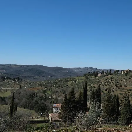 לינה וארוחת בוקר Panoramic גרבה אין קיאנטי